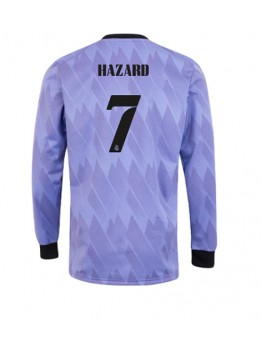 Real Madrid Eden Hazard #7 Auswärtstrikot 2022-23 Langarm